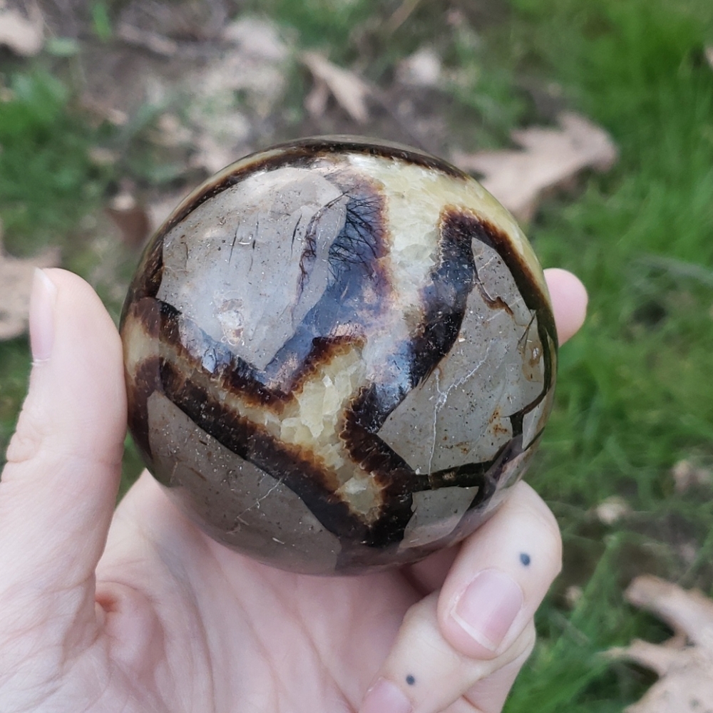 Septarian Sphere